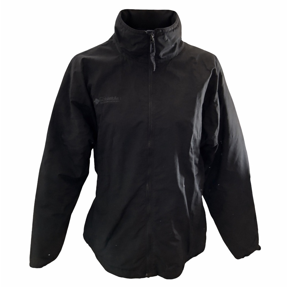 Columbia Navy Blue Windbreaker Jacket Full Zip Lightweight Outdoor Coat Large - Picture 2 of 9